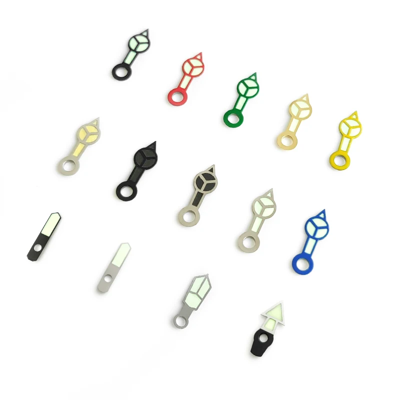 Lancette Delle Ore Luminose Verdi Lancette Dell'Orologio Parti Mod Per Seiko Skx007 Skx009 Sprd Adatto Ai Movimenti 7S26 6R15 Ne15