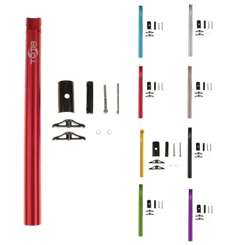 

CNC Aluminum Alloy MTB Mountain Road Bike Seatpost Suspension Seat Post Bike Bicycle Parts Accessories27.2 x 350mm