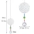 H&D Rainbow Maker Crystal Flower of Life Suncatcher Yoga Подвесной Орнамент Сувенир Домашний Декор Окна для Богатства, Процветания,подарка