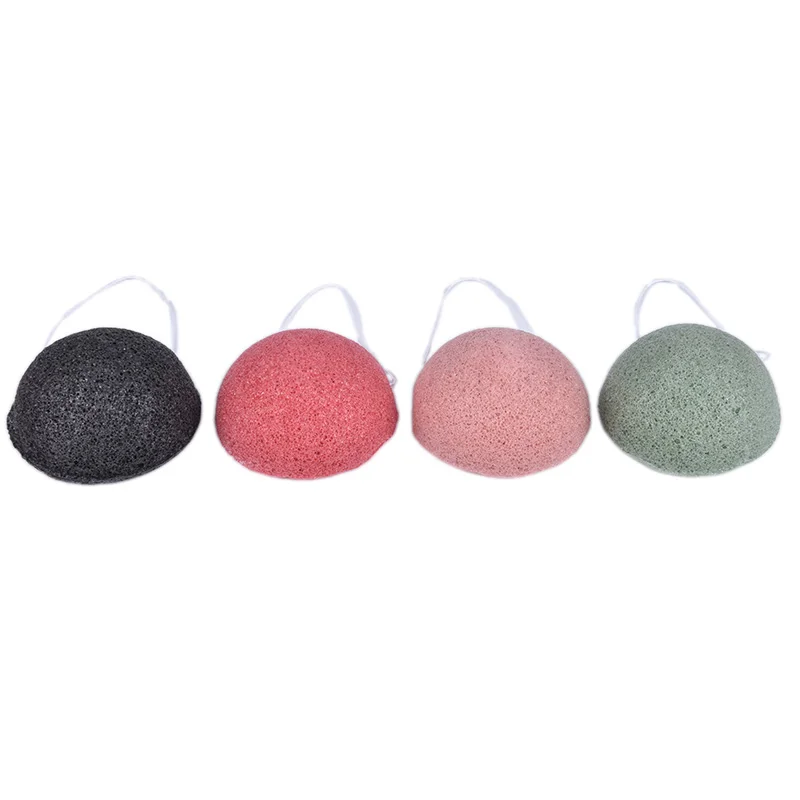 Exfoliator губка для чистки лица Konjac мытья и уборки макияжа| |