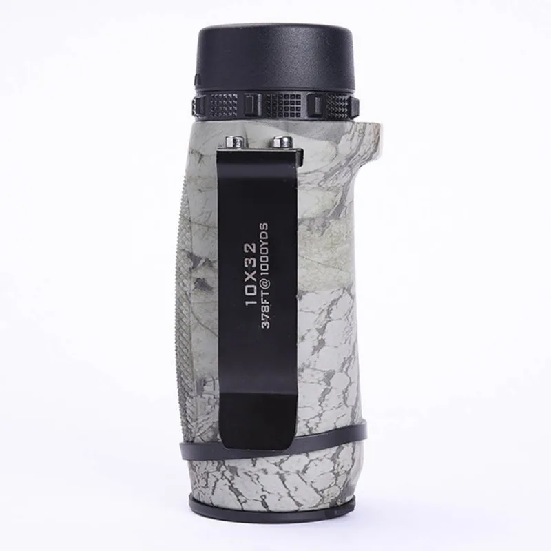 Outdoor 10x32 HD Optical Vision Pocket Telescope Monocular Hunting Bird Watching Camping Hiking Travel Handheld Telescope