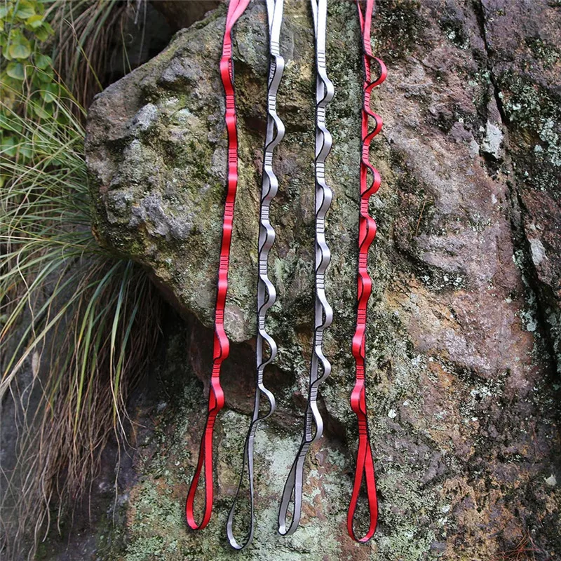 1,1 м гамак Йога удлиненные ремни для альпинистов и скалолазов цепочка Дейзи 43 "с 7 запирающимися точками