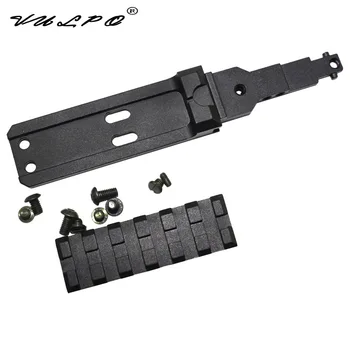 

VULPO Tactical CNC aluminum rear rail mount fit for AK series airsoft electric gun AEG hunting scope mounts