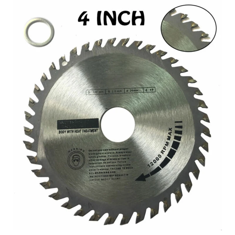 

1*Circular Saw Blades Oscillating Tool Accessories Disc Blade 40 Teeth Wood Hardwood Cutting 110/115/125mm Durable