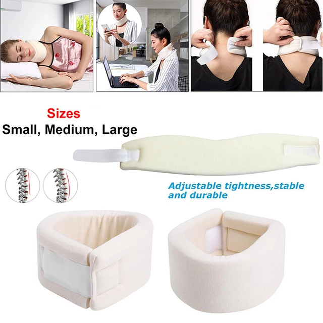 1pc S/M/L Einstellbar Schaum Gesundheit Care Neck Hosenträger Kragen Neck  Unterstützung Dislokation Fix Zervikale Schmerzen relief Posture Corrector  - AliExpress