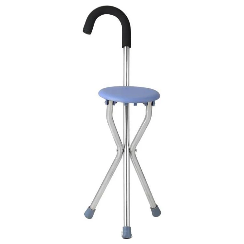 

Thick Stainless Steel Walking Stick Stool Walking Stick Walking Stick Folding Chair Walking Stick Walking Stick