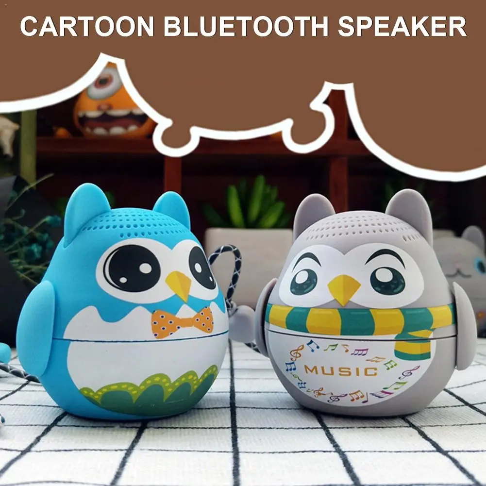 

Bluetooth Speaker Mini Subwoofer Portable Speaker Cartoon Cute Pet Shape Sound System for Computer Speakers