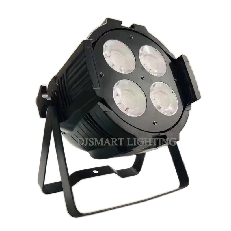 4 шт. 50 Вт COB Led Par теплый белый+ холодный белый 2в1 высокая яркость 200 Вт COB Par64 Светодиодный точечный светильник dj светильник