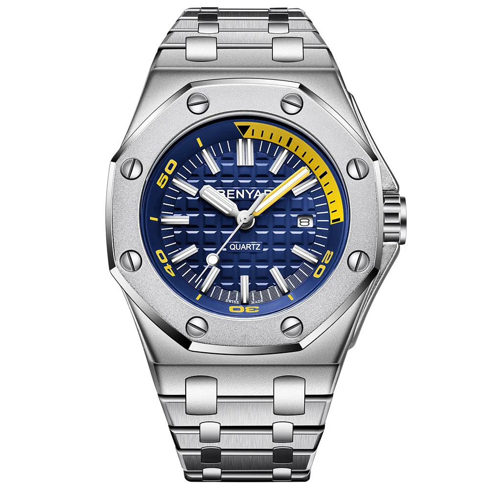 

Jacobin benyar xin pin biao Men Fashion Calendar MEN'S Quartz Watch Watch5123m