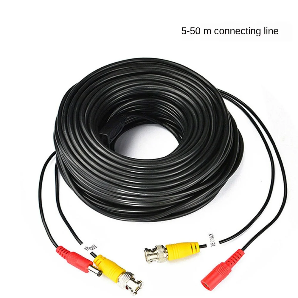 5-50m BNC DC Extension Line Video Power Supply Integrated Cable | Безопасность и защита