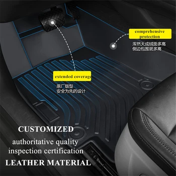 

3D Car Floor Mats For Toyota Camry Waterproof Leather Floor Mats Car-Styling Anti Dirty Car Carpet Mat 2012-2017 2018 2019 2020