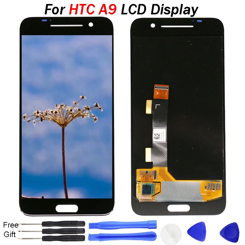 100% новый протестированный для htc One A9 ЖК-дисплей кодирующий преобразователь