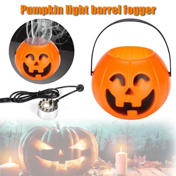 

Pumpkin Lantern Night Light Mist Maker Fountain Fogger Humidifier Multifunctional Candy Box Halloween Decorations LAD-s