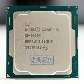 

Intel Core i3-9100F SRF7W BO PC Computer Desktop Processor LGA1151 I3 9100F CPU
