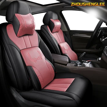 

Custom Leather car seat cover set For Honda Spirior Elysion SHUTTLE Greiz UR-V GIENIA INSPIRE Automobiles Seat Covers