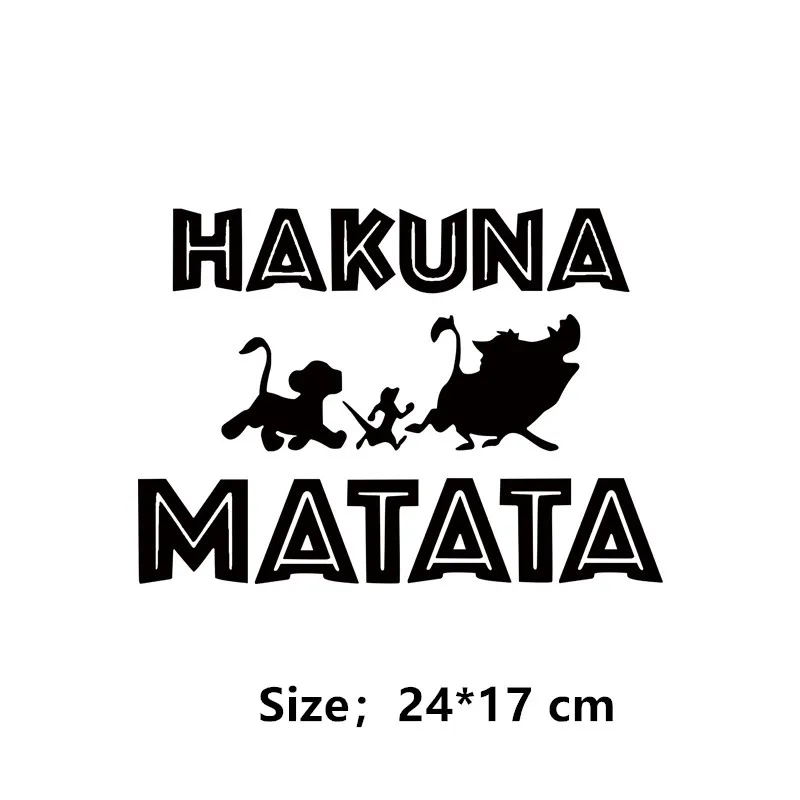 Популярное аниме Simba King lion железные нашивки для одежды DIY Детская футболка одежда толстовка термопереводная наклейка - Color: JLDZTH-270