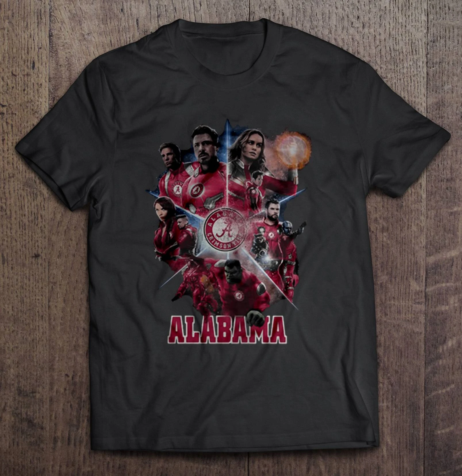 Мужская забавная футболка модная Alabama Avengers Crimson Tide женская футболка|Футболки| |