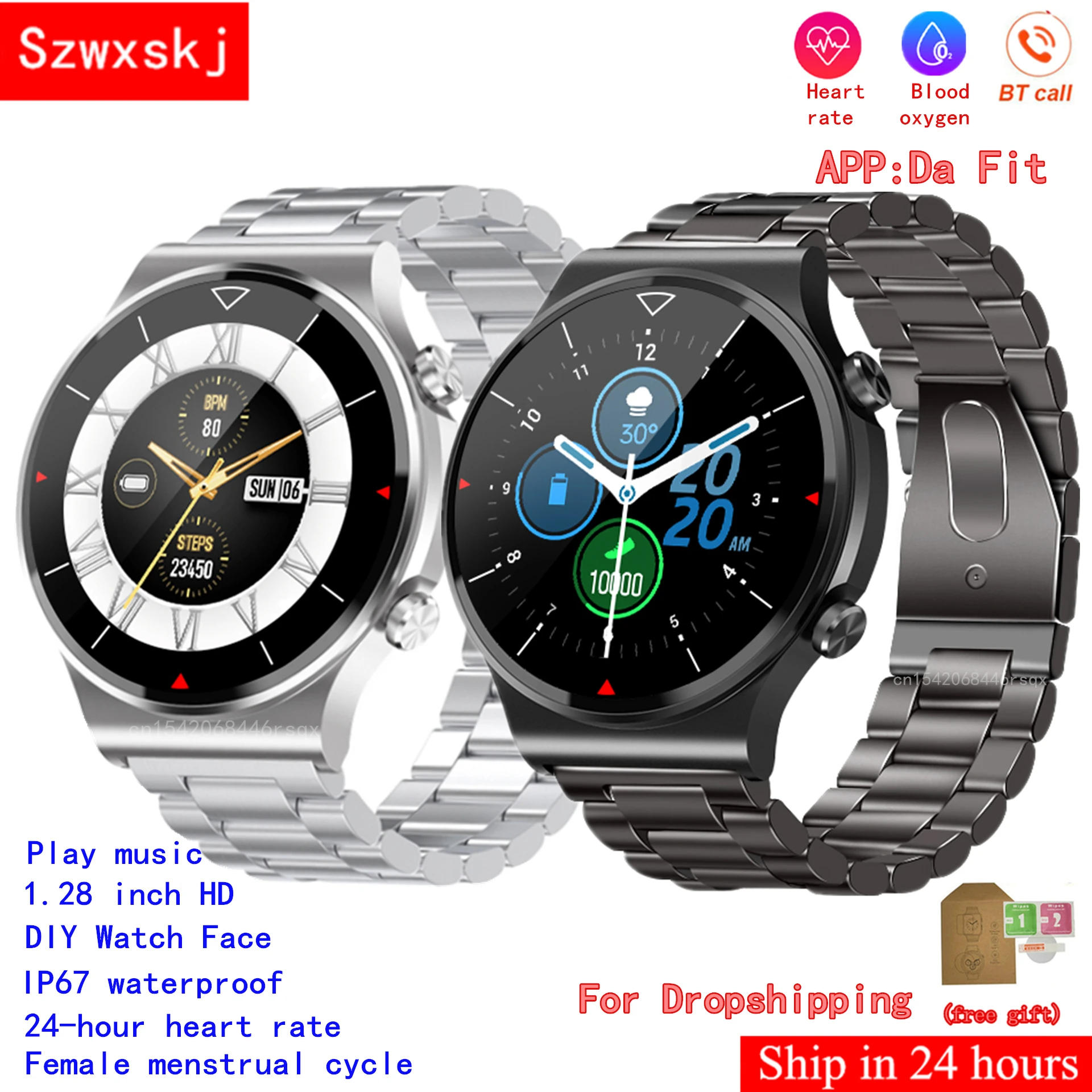JM02 Smart Watch Handsfree Call Smartwatch Men Women Fitness Sport Health Tracker IP67 Waterproof Heart Rate PK GT2 KK70 | Электроника