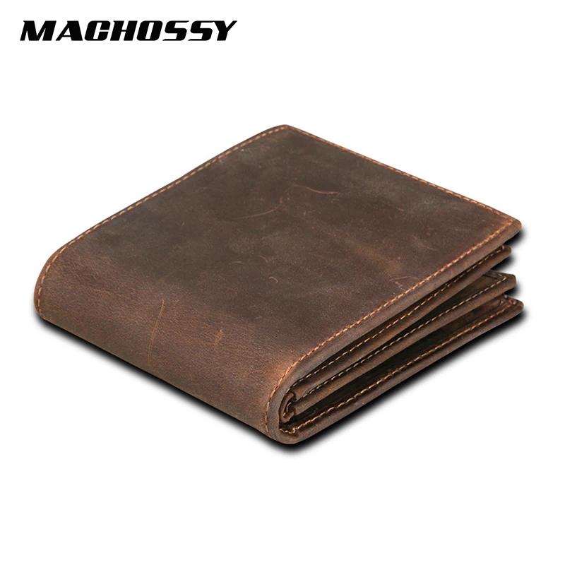 RFID Blocking font b Men b font font b Wallets b font Vintage Cow Genuine Leather