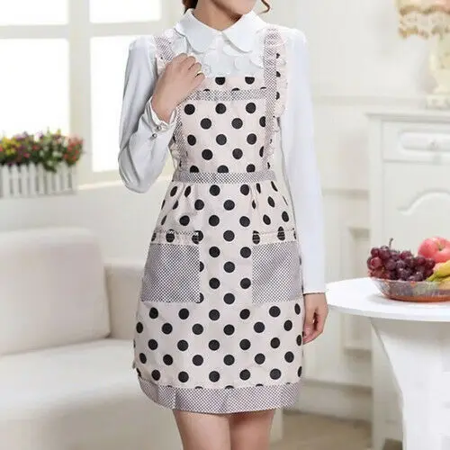 NEW Hot Women Men Cooking Chef Kitchen Home Restaurant Bib Aprons Dress With Pocket Gift