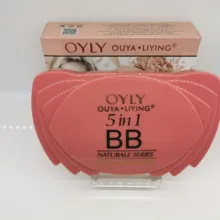 OYLY-пятицветные контроль выработки кожного жира, осветление, скрывающий и фиксирующая пудра для макияжа