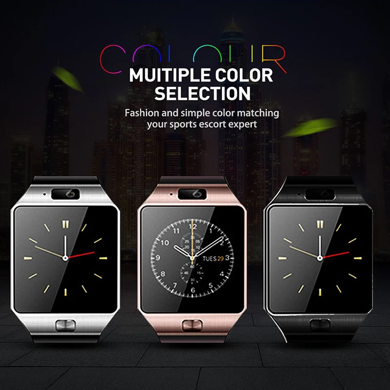 

DZ09 Bluetooth Big Screen Smartwatch 2020 Men Waterproof Sports Wristband With SIM TF Call Camera Watch Smartwatch For Women