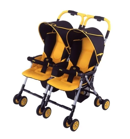 

Twins Infant Cart Baby High Landscape Trolley twin tricycle baby stroller