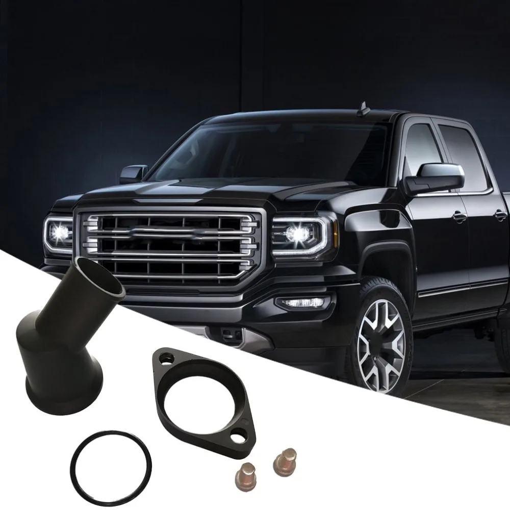 Для SBC BBC для черного алюминия 45 Поворотная водная шея для SB BB для Chevy 327 350 454 396 высокая производительность идеально подходит