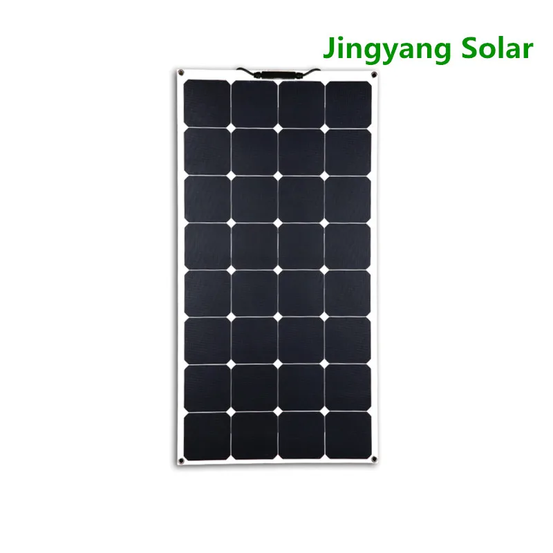 200 Вт солнечная панель sunpower, равная 2 шт. 100 Вт, солнечная панель, тонкая пленка, солнечная панель, гибкая для лодки, 12 В, power bank, водонепроницаемая, 300 Вт