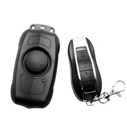 Wireless Remote Control Bicycle Anti-Theft Alarm Vibration Built-In Lithium Battery Car Bell Folding Electric Car