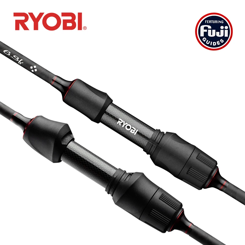 RYOBI TOKUMEI спиннинговое удилище UL Приманка Удочка из углеродного волокна Fuji направляющие кольца 0,8-5 г вес приманки 1,77 М-2,07 м длина