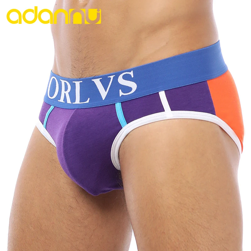 ORLVS Топ BrandNew сексуальное нижнее белье мужские трусы мужское хлопковое Cueca