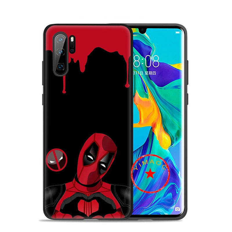 Дедпул от Marvel Dead pool Мягкий силиконовый чехол для huawei P30 P20 P10 Lite Pro P Smart Plus P30 Pro P Smart Z - Цвет: 11