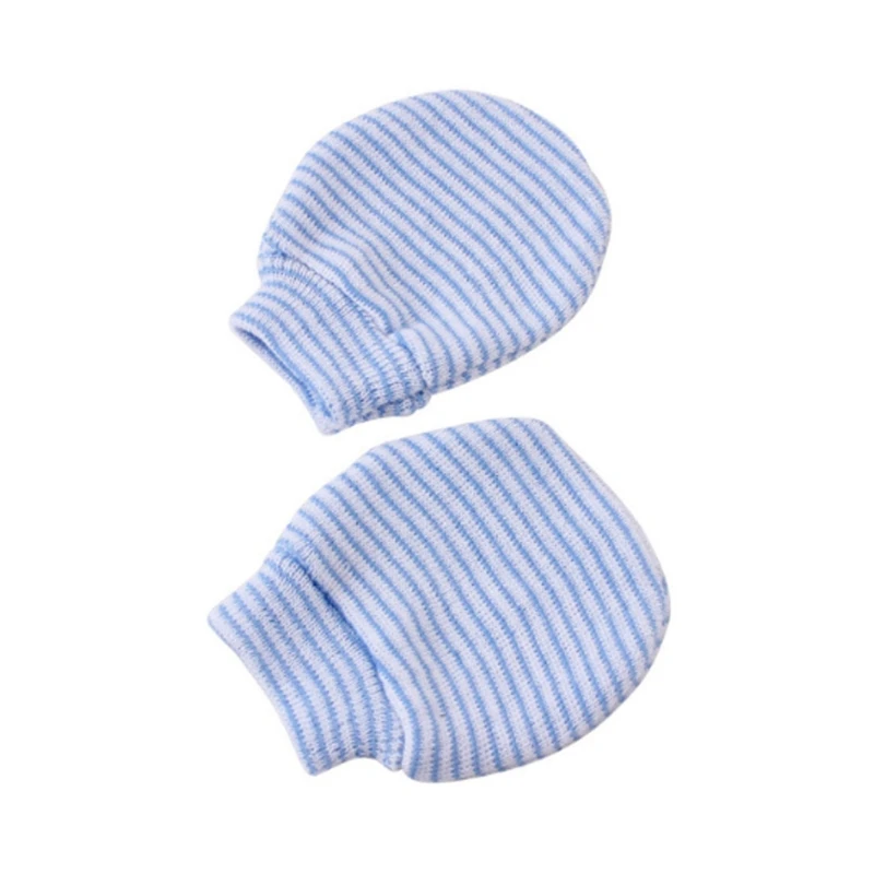 3 Pair/set Simple Cute Baby Knitting Mitten Newborn Anti-eat Hand Anti-Grab Face Protect Glove Baby Mitten baby mittens