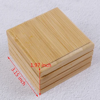 

Portable Bamboo Soap Dishes Creative Simple Manual Drain Soap Box Bathroom Bathroom Soap Box Wooden Soap Tray Holder