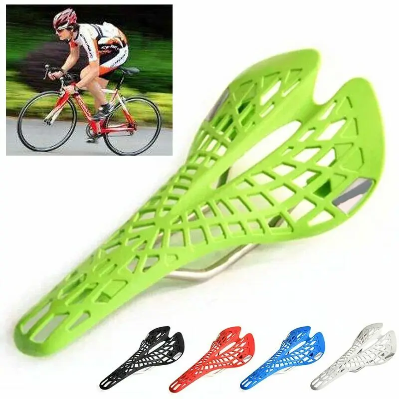 

Inbuilt Saddle Suspension Lightweight Plastic Bicycle Bike Saddle Seat Cushion YA88