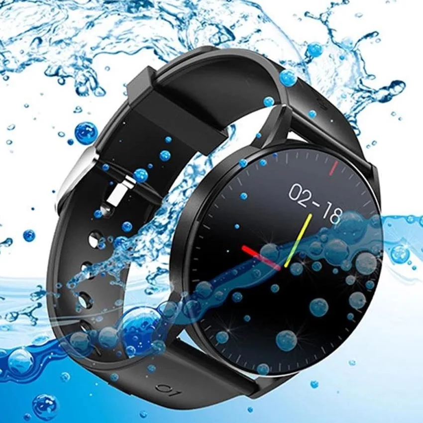 

Смарт-часы с сенсорным экраном, Bluetooth, пульсометром и тонометром