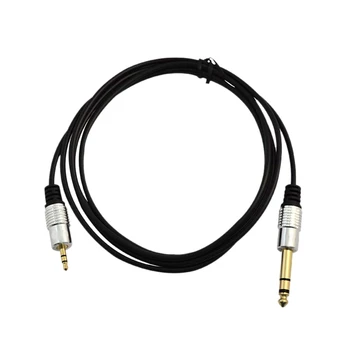 

Premium 1.8m 6.35mm 1/8 inch Male Jack to 3.5mm 1/4 inch Male M/M o Stereo Extension Cable