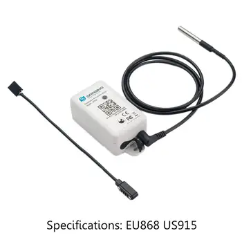 

LHT65 LoRaWAN Temperature & Humidity Sensor SHT20 DS18B20 with 2400mAh Battery