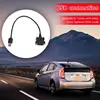 Black Car Dash Flush Mount USB Port Panel Male to Female Extension Cable Strict Quality Standards Excellent Plastic Adapter ► Photo 2/6