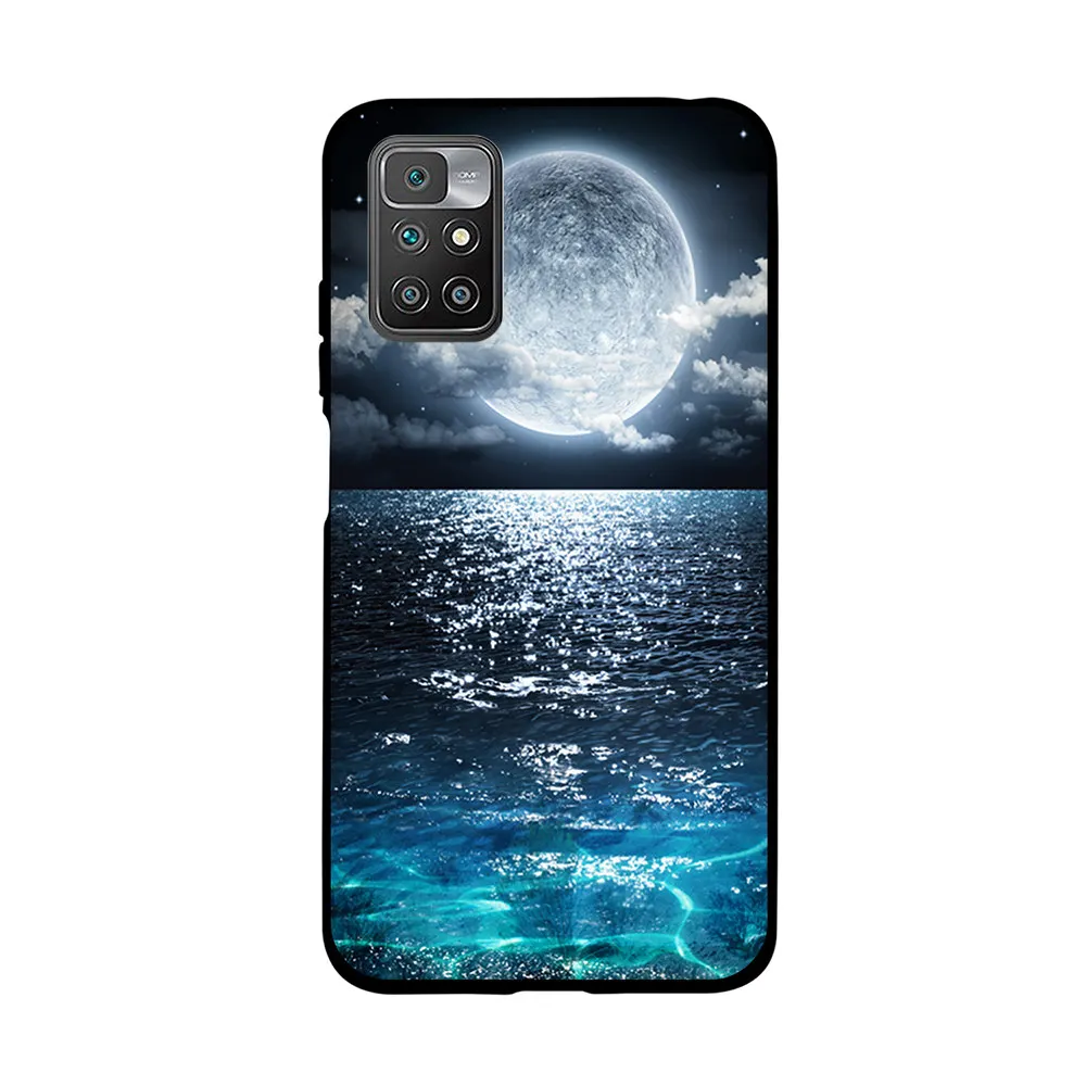 A For Redmi 10 Case Slim Thin Silicone Soft TPU Back Phone Cover for Xiaomi Redmi 10 Redmi10 Case Fundas Coque Bumper Etui phone carrying case Cases & Covers