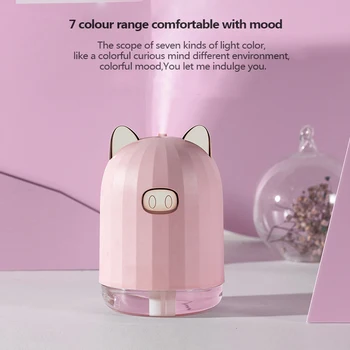 

ELOOLE Rechargeable Electric 1200mAh Air Humidifier Ultrasonic Aroma Diffuser Air purifier Nano Mist Maker USB Fogger Difusor
