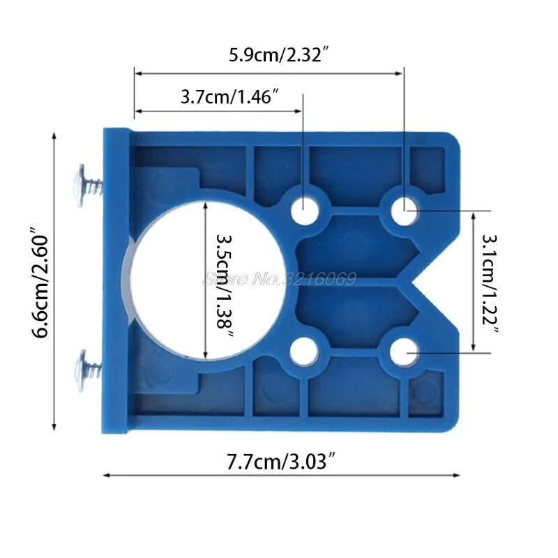 35mm Locator Accurate Woodworking Mounting Hinge Drilling Jig Guide Door Hole Opener Concealed Cabinet Accessories Tool