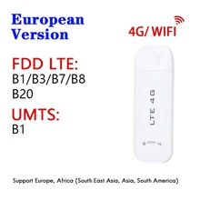 Modem sans fil wi-fi 4G, 100Mbps, Dongle USB, avec emplacement pour carte SIM, point d'accès Mobile de poche pour voiture