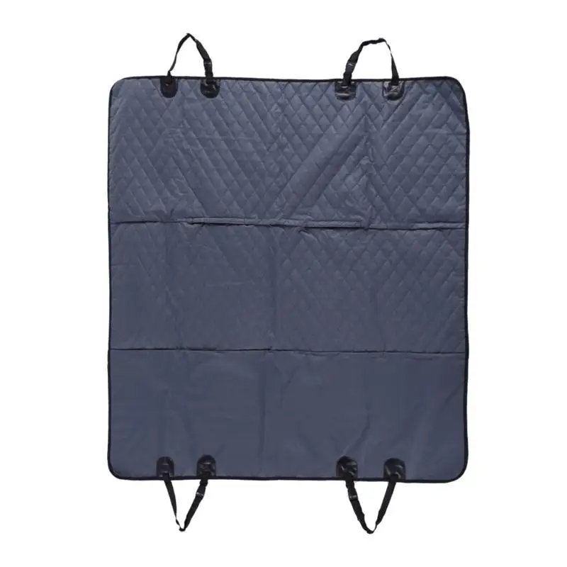 146x137cm Grey Переноска для домашних животных, автомобильный чехол для сиденья для домашних животных, автомобильная задняя подушка для собак, водонепроницаемый коврик для домашних животных - Цвет: 146x137cm Grey
