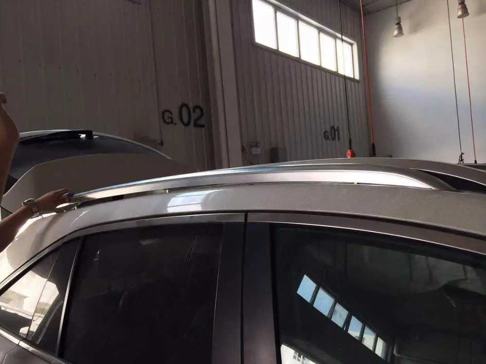 Европейский стиль алюминия для Honda Acura RDX 2012 2013 Продольный брус крыши весы для багажа багажник на крышу