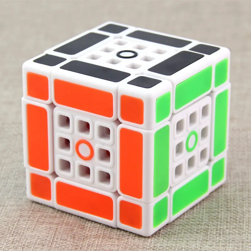 Fangshi F/S Lim Dual 3x3x3 волшебный куб 3x3 профессиональная скоростная головоломка, Пластиковые Вращающиеся антистрессовые Развивающие игрушки для детей
