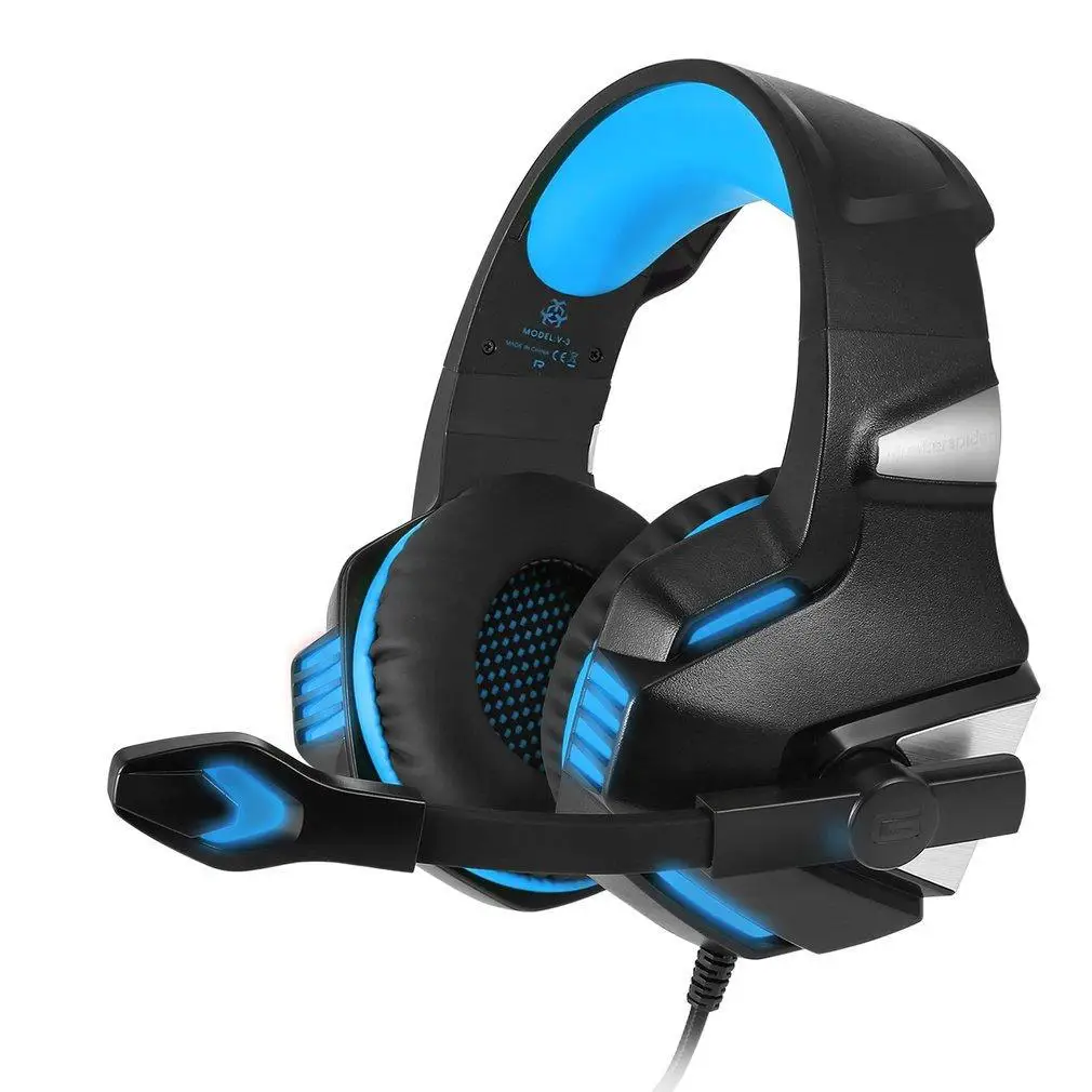 Hunterspider игровая гарнитура стерео наушники 3,5 мм проводной ж/микрофон для PS4 PC L