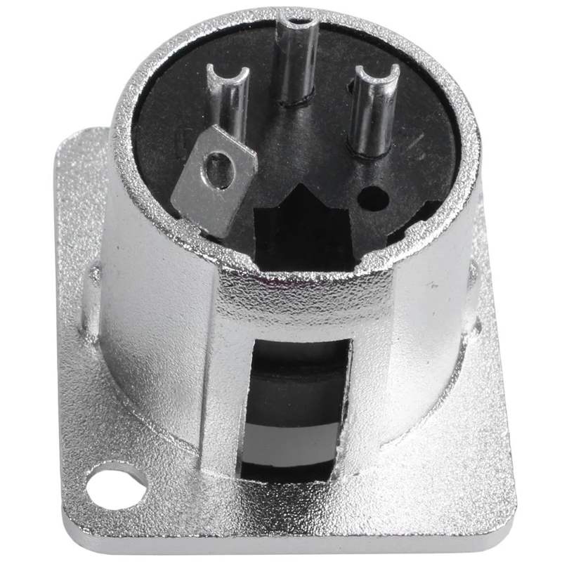 8 Pack XLR Jack 3 Pin- Panel Mount Jacks D Series: 4 Pack Female Size XLR-F& 4 Pack Male Size XLR-M
