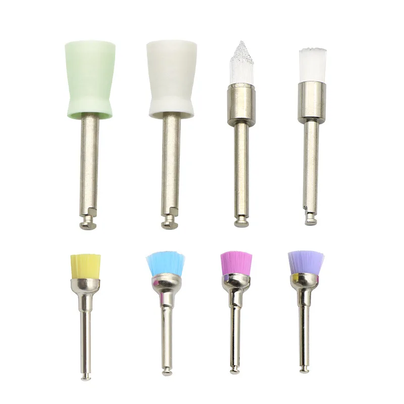 30pcs Colorful Dental Polishing Brush Polisher Prophy Cup Nylon For